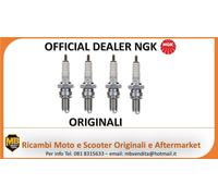 4 CANDELE NGK DR7ES HONDA CB 500 K FOUR 500 1971 1972 1973 1975 1976 1977 1978