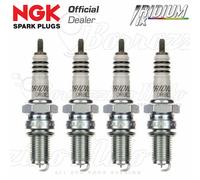 4 CANDELE NGK IRIDIUM DR8EIX BIMOTA YB 11 (YAMAHA) 1002 1996 > 1998