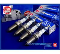 4 CANDELE NGK LPG7 LASERLINE IMPIANTI GAS GPL METANO RINFORZATE 1640 ACCENSIONE