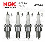 4 CANDELE ORIGINALE NGK BPR6ES FIAT 127 900 SPECIAL / SUPER 0.9 1971-1983 100GL