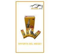 4 CANDELE ORIGINALI ZKR7A-10 NGK = OE55190788 FIAT 500 GRANDE PUNTO 199 PANDA KA