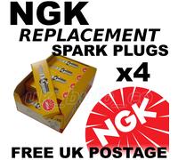4 Candele Ricambio NGK For Subaru Legacy 2.0 lt Tutti Modelli 03>05
