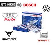 4 CANDELE VW GOLF VII 1.4 TSFi TGI CNG A3 LEON IV SEAT AUDI Y5KPP332 0241145523