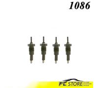 4 Candelette Bosch 0250001016 Adatte a Mercedes-Benz MB 100 Bus Classe G