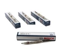 4 CANDELETTE BOSCH PER BMW 1 F20 116 d 85 kW 116 CV 03/15 - 06/19 MOTORE B37D15A