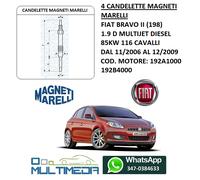 MAGNETI MARELLI Candeletta 062900053304 Candeletta OPEL,FIAT,SUZUKI,ZAFIRA B (A05),Astra H Caravan (A04),Astra H Hatchback (A04),Astra H GTC (A04)