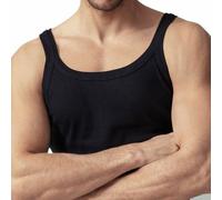 3 Canottiere da uomo Enrico Coveri spalla stretta in cotone a costine art ET1105