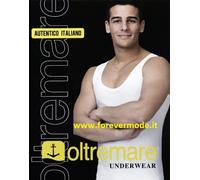 Set 3 Canotta Intima da Uomo Spalla Larga COTONE 100% Canottiera Intimo Vogatore