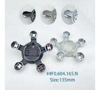 4 cappucci per mozzo auto da 135 mm 4F 0601165 Per Audi A4 A5 A6 A7 Q3 Q5 A3 S5 Accessori Auto Wheel Center Cap Coprimozzo Cerchioni