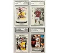 4 Card Recluta Lotto Caleb Williams 2022 Foglia Graduate Gem-Mt 10 Esclusivo