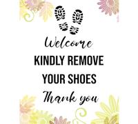 4 cartelli in vinile trasparente con scritta in lingua inglese "Please Remove Your Shoes", con scritta in lingua inglese "Take Your Shoes Off", impermeabili, per casa, interni, finestre, porte e