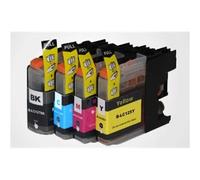 4 Cartucce compatibili Brother serie LC12