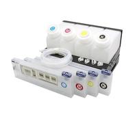 4 cartucce di inchiostro ricaricabili da 220 ml e 1,5 l, sistema Ciss sfuso for stampante Ro-and BN-20 BN-20A VS300 RS540 XR640 RF640 SP300(4Cartridge 4tank)