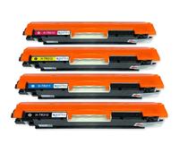 4 Cartucce di toner láser (Impostato) per HP LaserJet Pro 100 color MFP M175nw