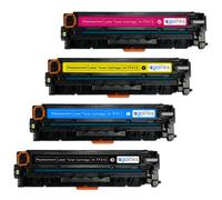 4 Cartucce di toner rimpiazzare HP CF410A, CF411A, CF412A, CF413A (410A)