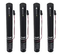 4 cartucce per coriandoli elettrici Showtec FX Shot 50 cm (nero)