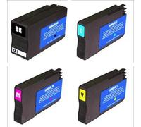 4 CARTUCCE 950XL 951XL PER HP OFFICEJET PRO 8100, 8625, 8600, 8610, 8615, 8620