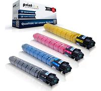 4 cartucce Print-Klex compatibili con Ricoh Aficio MP C 300 MP C 300 ht MP C 300 hw MP C 300 sr 842038 842039 842040 842041 nero blu rosso giallo - Office Print Series