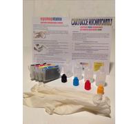 4 CARTUCCE RICARICABILI AUTO RESET COMPATIBILI PER EPSON Stylus SX445W