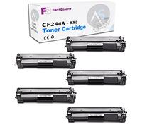 4 CARTUCCE TONER COMPATIBILI PER HP 44A CF244A PER LASERJET PRO MFP M28a M28w M28 M15a M15w M15 L2510D L2550DN STAMPA XXL Nero 1000 COPIE