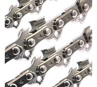 4 catene per motosega semi-scalpello, compatibili con Stihl 023 MS230 MS231, 30 cm, 3/8P 44TG, 1,3 mm