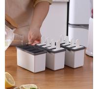 4 cavità gelati gelati gelati gelati per la plastica riutilizzabile