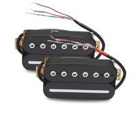 4 Cavo Di Condotta Bobina Splitting Chitarra Elettrica Humbucker Lama Vite Esagonale Regolazione Dual Coil Pickup Per Chitarra(B+N 1)