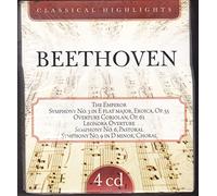 4 CD Box Cofanetto BEETHOVEN CLASSICAL HIGHLIGHTS