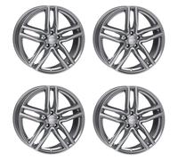 4 Cerchi Alutec Ikenu 7.5Jx17 ET45 5x108 GRA per JAGUAR S-Typre X-Type XE XF XJ