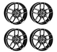 4 Cerchi Autec Bavaris 7,5x17 5x112 SWP per BMW 5er 6er 4er 3er i4 2er 7er