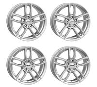 4 Cerchi Autec Mercador 8,0x18 5x112 SIL per Mercedes-Benz E EQA GLK EQB S CLE C