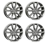 4 Cerchi Autec Uteca 7,5x17 5x108 SIL per Ford Puma Focus C-MAX Transit Connect