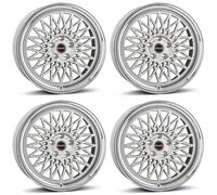 4 Cerchi Borbet B 8.0x18 ET35 5x112 SIL per Audi A3 A4 A5 A6 A7 A8 Q2 Q3 Q5 RS3