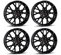 4 Cerchi Borbet BY 8.5x19 ET40 5x114.3 SWM per Mitsubishi ASX Eclipse Lancer Out