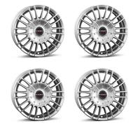 4 Cerchi Borbet CW3 7.5x17 ET63 5x130 SIL per Renault Master