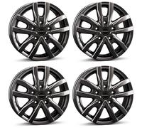 4 Cerchi Borbet CW5 6.5x16 ET60 5x120 ANT per MAN TGE