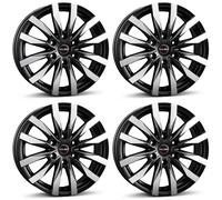 4 Cerchi Borbet CW6 7.5x18 ET45 6x114.3 SWMP per Renault Alaskan