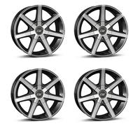 4 Cerchi Borbet CWE 7x16 ET40 5x108 per Ford Kuga