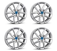4 Cerchi Borbet N 7.5x18 ET46 5x112 SIL per Audi A3 S3 TT TTS