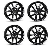 4 Cerchi Borbet N 8.0x18 ET50 5x112 SW per Audi A3 A6 RS3 S3 TT