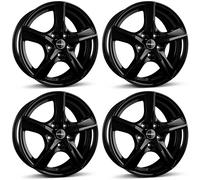 4 Cerchi Borbet TL 5.5x15 ET38 5x100 SW per Audi A1