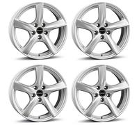 4 Cerchi Borbet TL 5.5x15 ET46 5x112 SIL per Mini Cabrio Clubman Cooper One