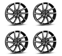 4 Cerchi Borbet V 7x19 ET43 5x112 per Skoda Kodiaq