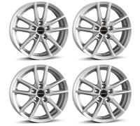 4 Cerchi Borbet W 6.0x15 ET45 5x100 SIL per Audi A1