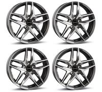 4 Cerchi Borbet Z 8.0x19 ET44 5x112 ANTP per Cupra Ateca Born Leon ST