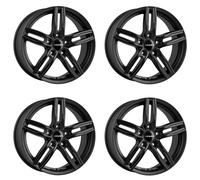 4 Cerchi Carmani 14 Paul 6.5x16 ET42 5x112 SWM per VW Beetle Caddy Eos Golf Plus