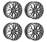 4 Cerchi Carmani 20 Ludwig 7.5x17 ET45 5x112 HYPP per Audi A3 A4 A6 Q2 TT