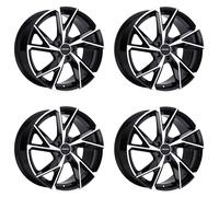 4 Cerchi Carmani 23 Rudi 8.0x18 ET35 5x112 SWFP per Mini Mini