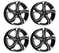 4 Cerchi Dezent KB dark 7.0Jx16 5x112 per Mercedes Benz A B C CLA E