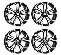 4 Cerchi Dezent TA dark 6.5Jx16 5x114.3 per Mazda 3 5 6 626 Cx-3 Cx-30 MPV Mx-5